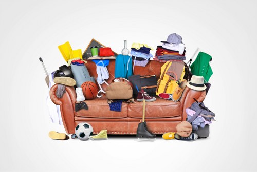 Professional waste removal service in Turnham Green office setting