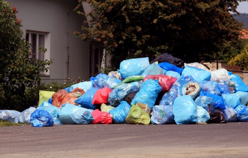 Recycling bins and waste collection points in Turnham Green