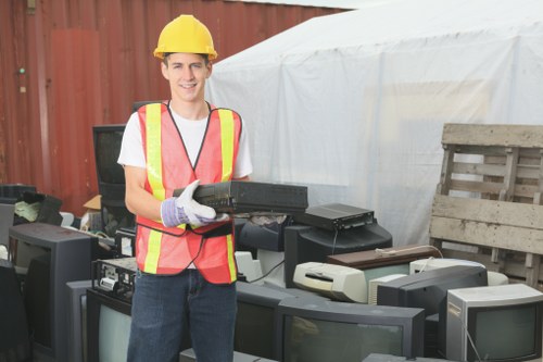 Bulk waste collection service removing furniture